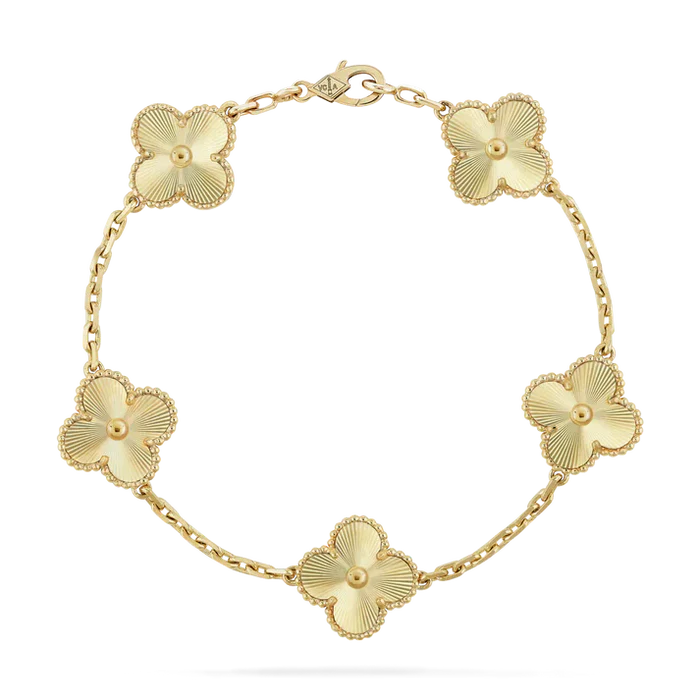 Alessia Charm d'Oro Set di Bracciali Eleganti
