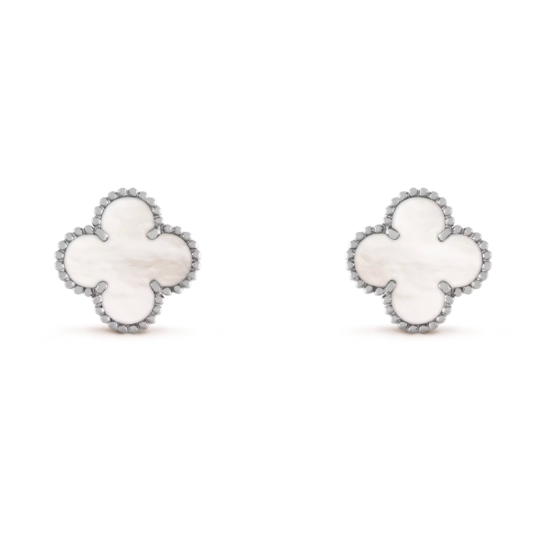 COKI ORECCHINI | BIANCO ARGENTO