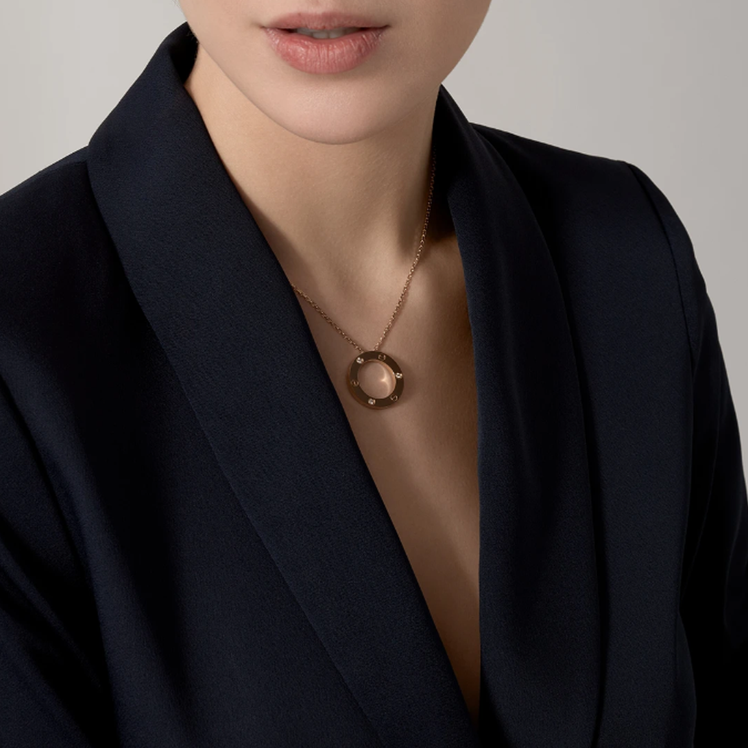 Ludovica Ava Alice Collana Elegante con Diamante