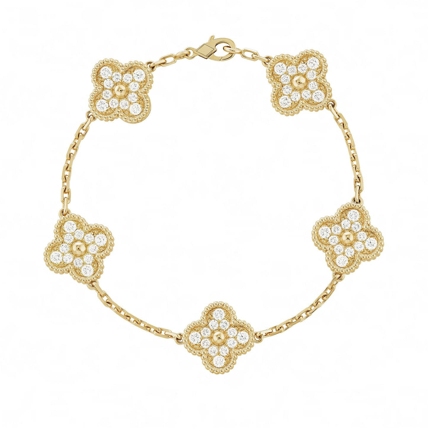 Giulia Bracciale Klover con Pietra Preziosa Oro