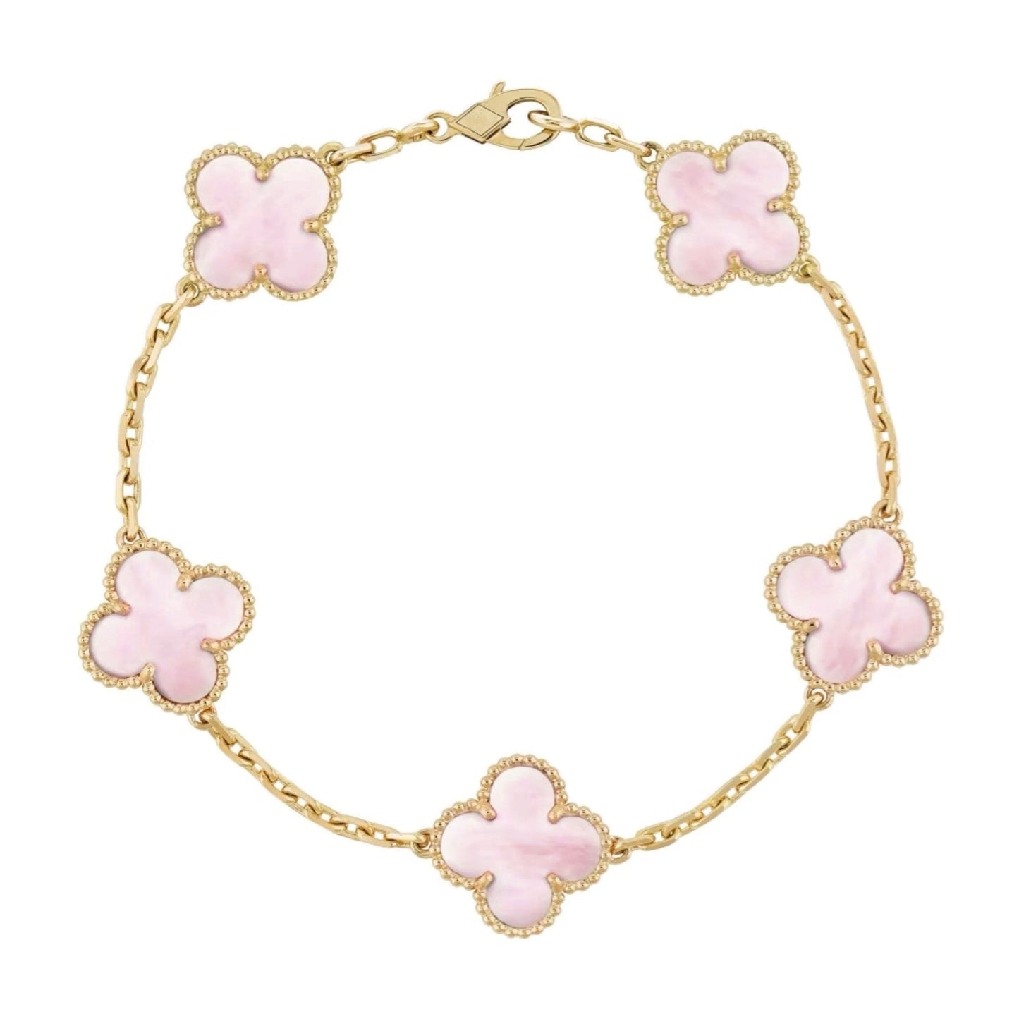 Lucia Rosa Dorata Bracciale Klöver