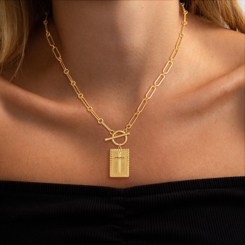 La Collana con Ciondolo Croce Eterna