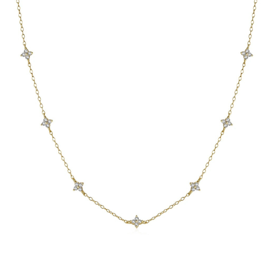 Nadia Kali Collana Elegante in Oro