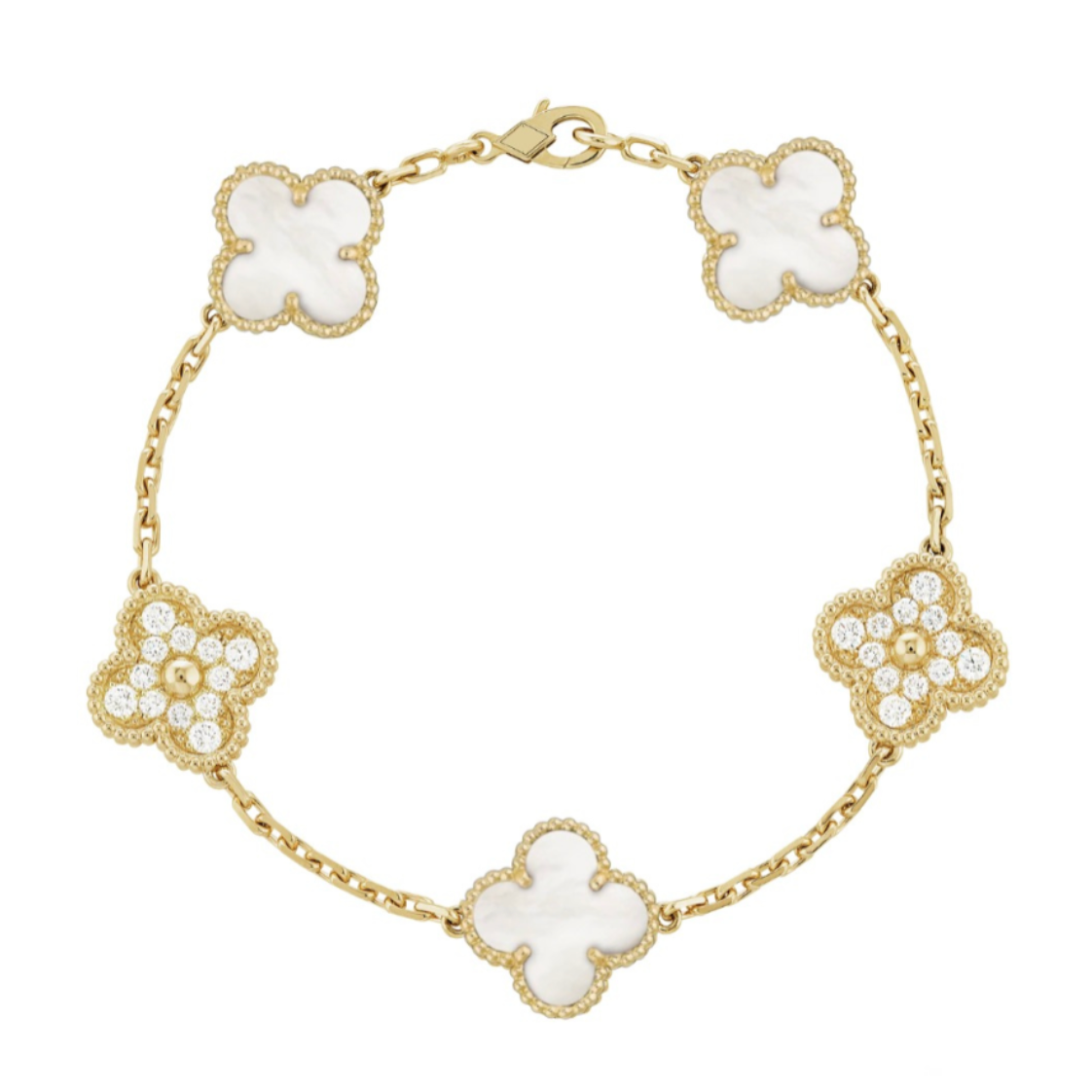 Beatrice Bracciale Quadrifoglio Clara con Diamante