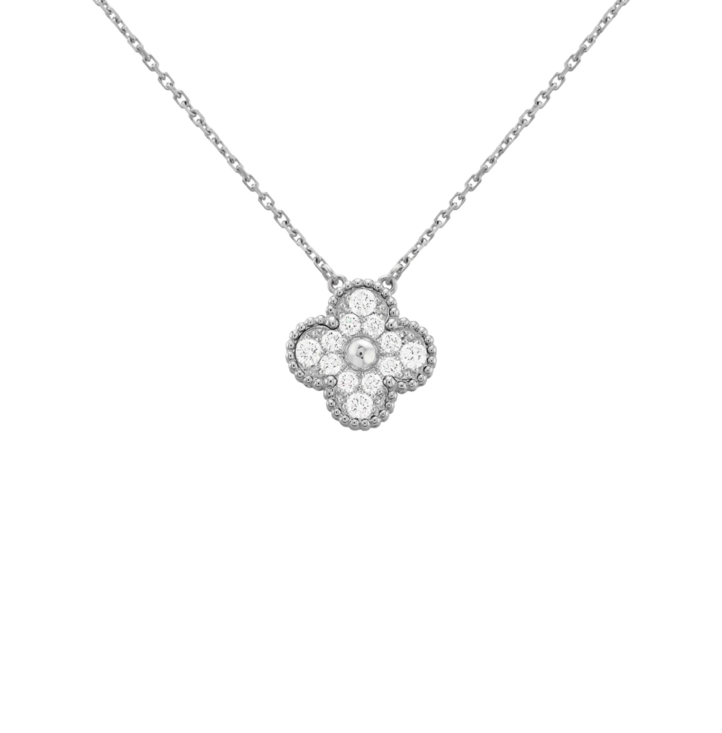 Paola Argento Collana di Diamanti Klöver