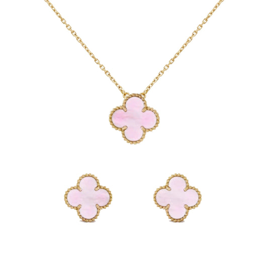 Chiara Set di Klover in Argento Rosa
