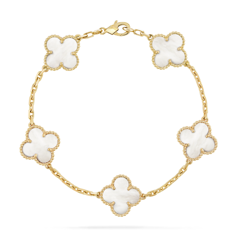 Fiorella Bracciale Bellezza Floreale - Bianco