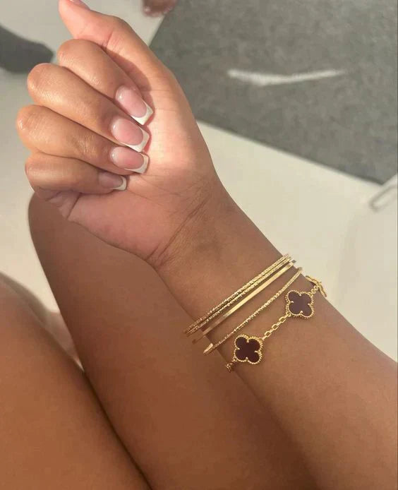 Martina Bracciale Klover Nero Oro