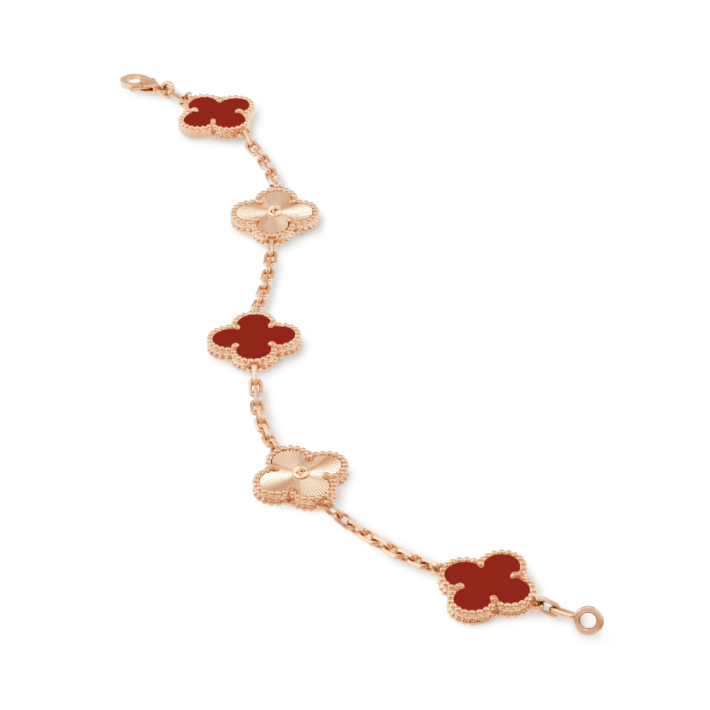 Giulia Bracciale Ambra - Oro Rosa / Motivo Rosso