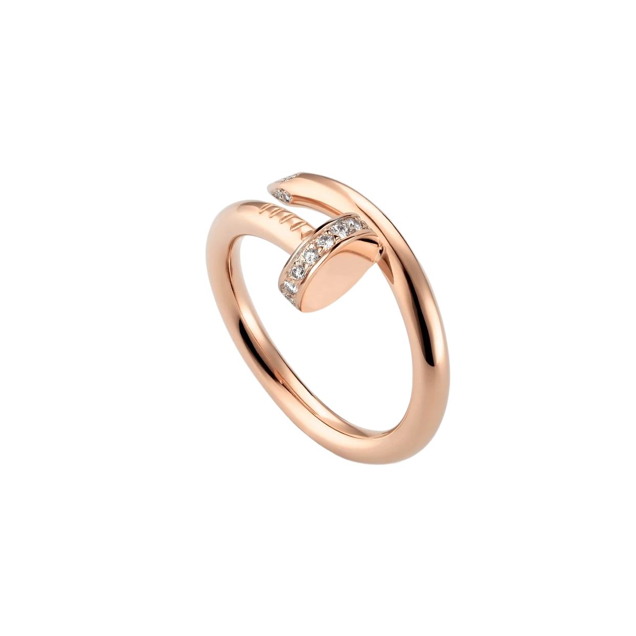 Elisa Anello di Diamante in Rosegold Lyster