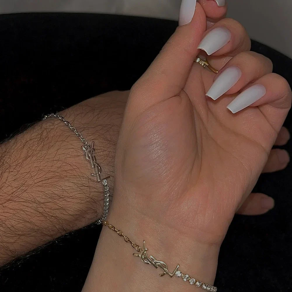 Lucrezia Bracciale Saint Luxe con Diamante - Oro