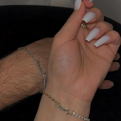 Lucrezia Bracciale Saint Luxe con Diamante - Oro