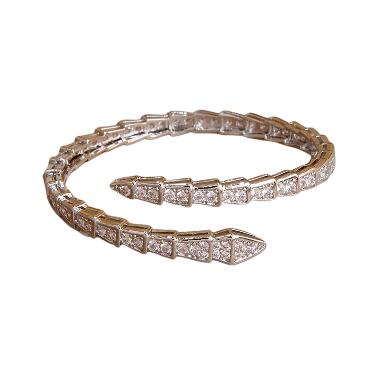 Bianca Bracciale Serpente Deluxe - Argento