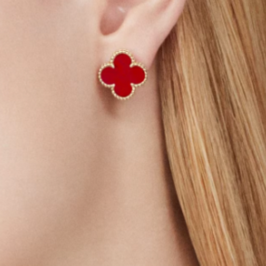COKI OHRRINGE | ROSSO