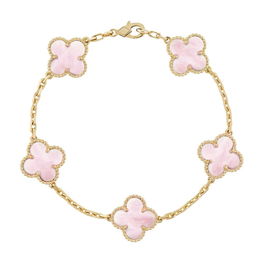 Lucia Rosa Dorata Bracciale Klöver