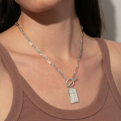 La Collana con Ciondolo Croce Eterna