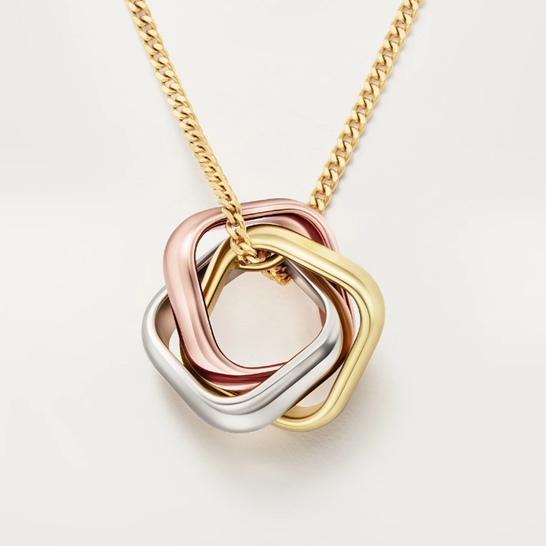 Eva Trinity Lovisa Collana Elegante in Oro
