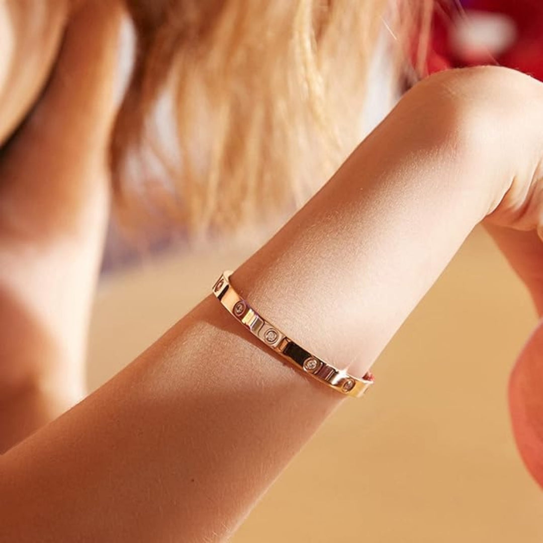 Renata Bracciale Maglie Eternità con Zirconi