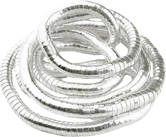 Ludovica Collana Serpente Flessibile in Argento