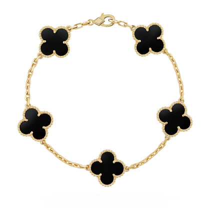 Martina Bracciale Klover Nero Oro