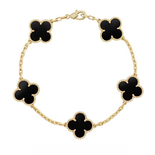Martina Bracciale Klover Nero Oro