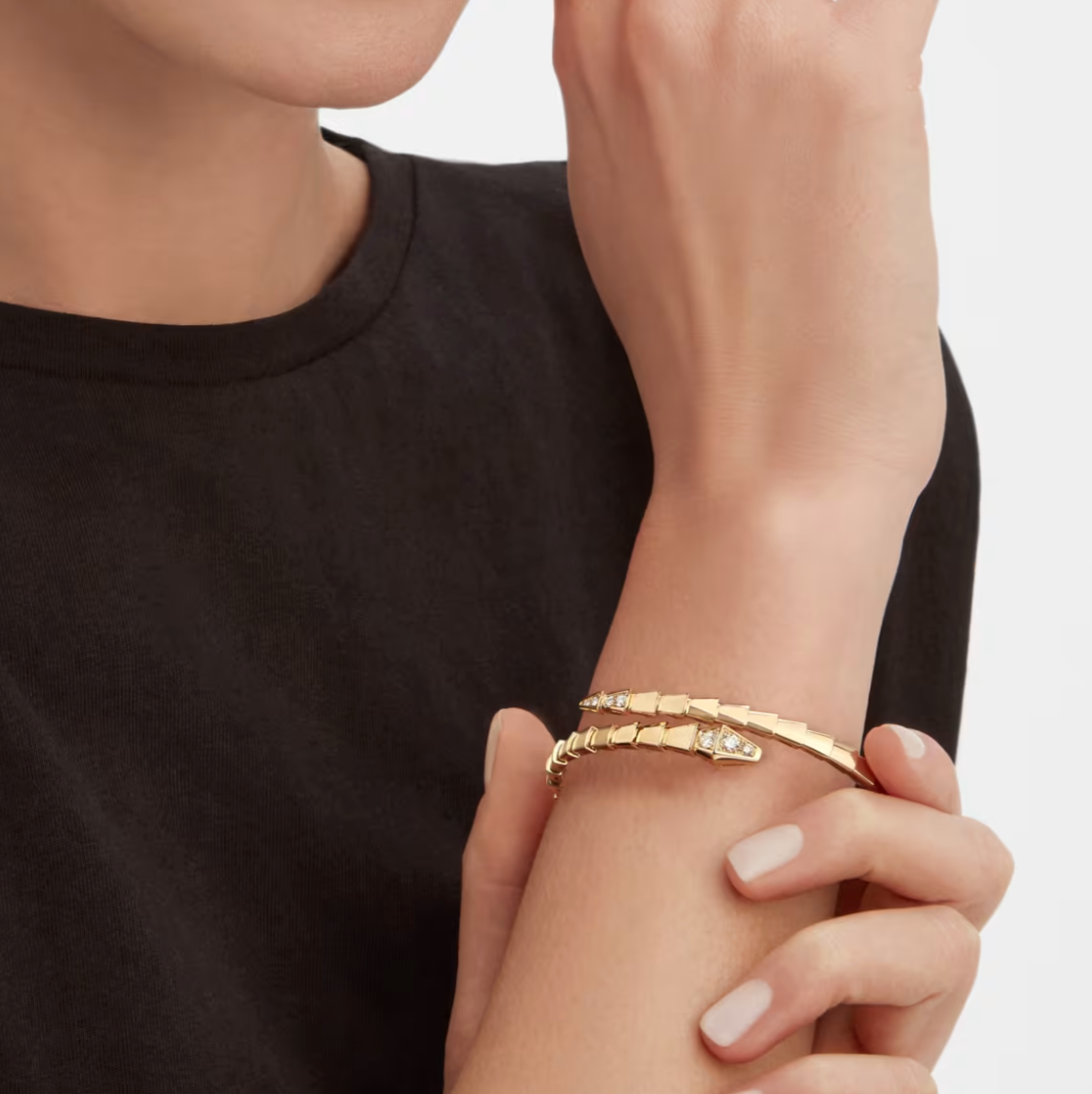 Flavia Bracciale Vipera con Diamante