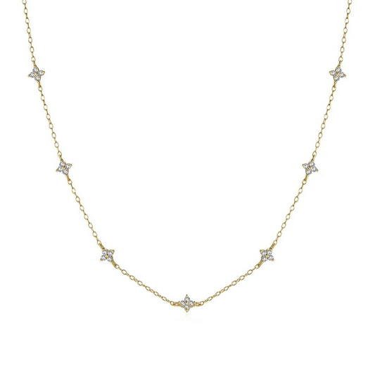Nadia Kali Collana Elegante in Oro