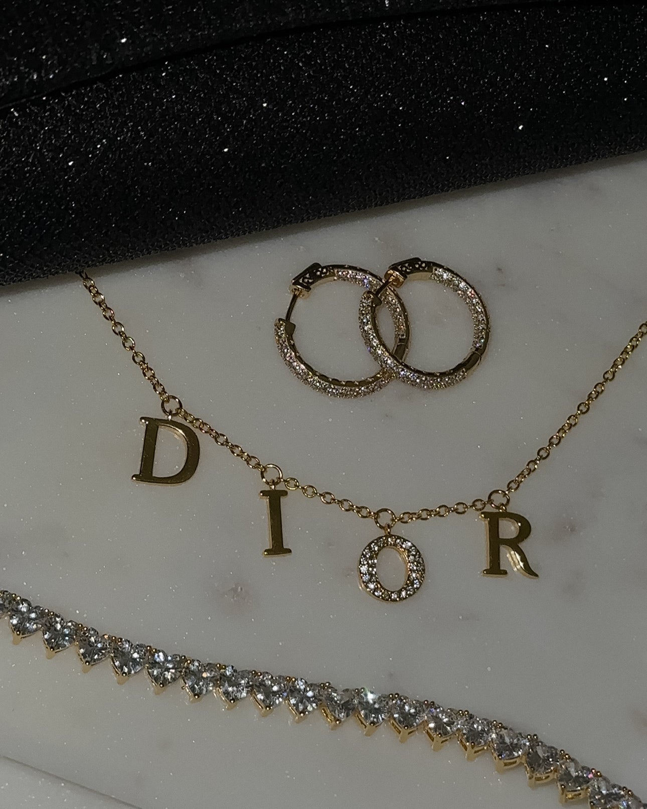 Viola Collana CD in Oro