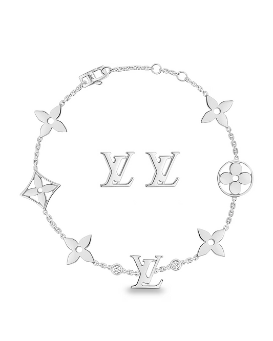 Martina Set in Argento