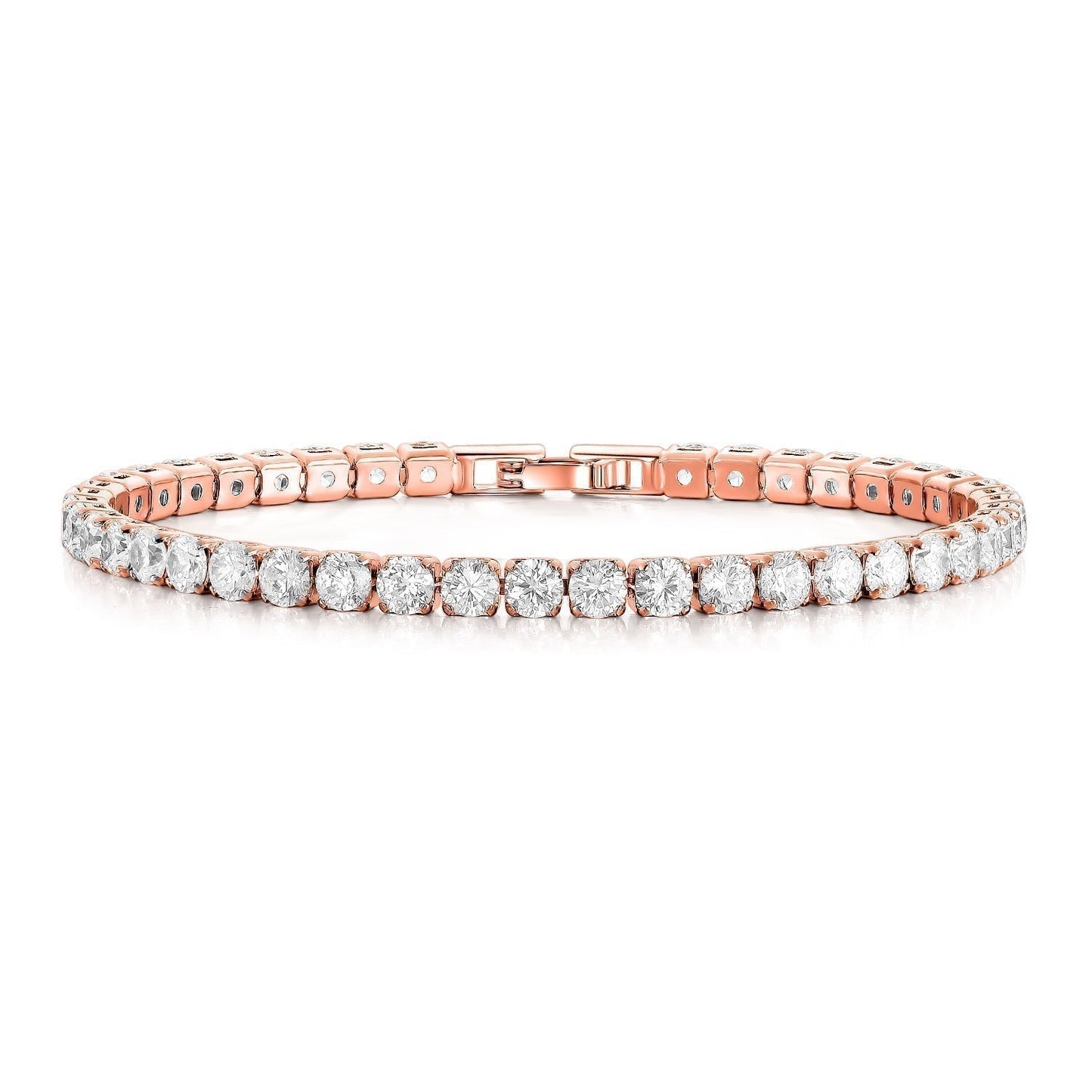 Elisabetta Bracciale Tennis in Oro Rosa