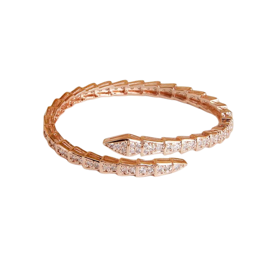 Irene Bracciale Serpente Deluxe - Oro Rosa