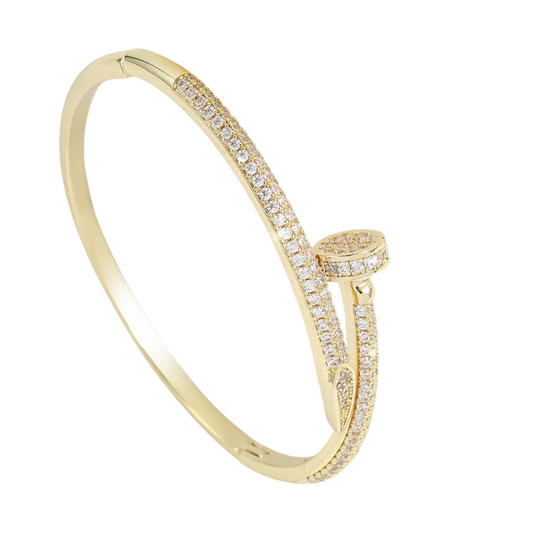 Ortensia Bracciale Chiodo Hermiz con Pietre