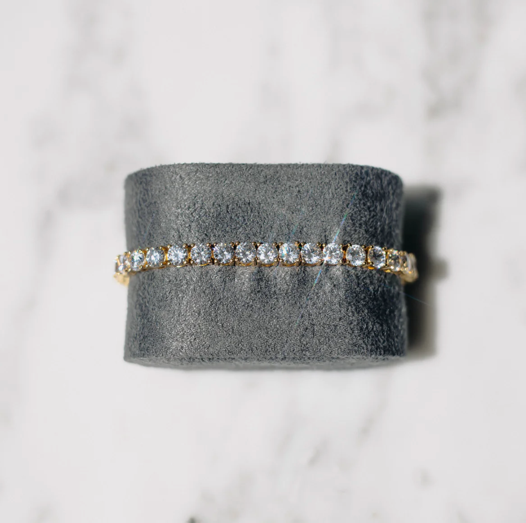 Aurora Bracciale Tennis - Oro