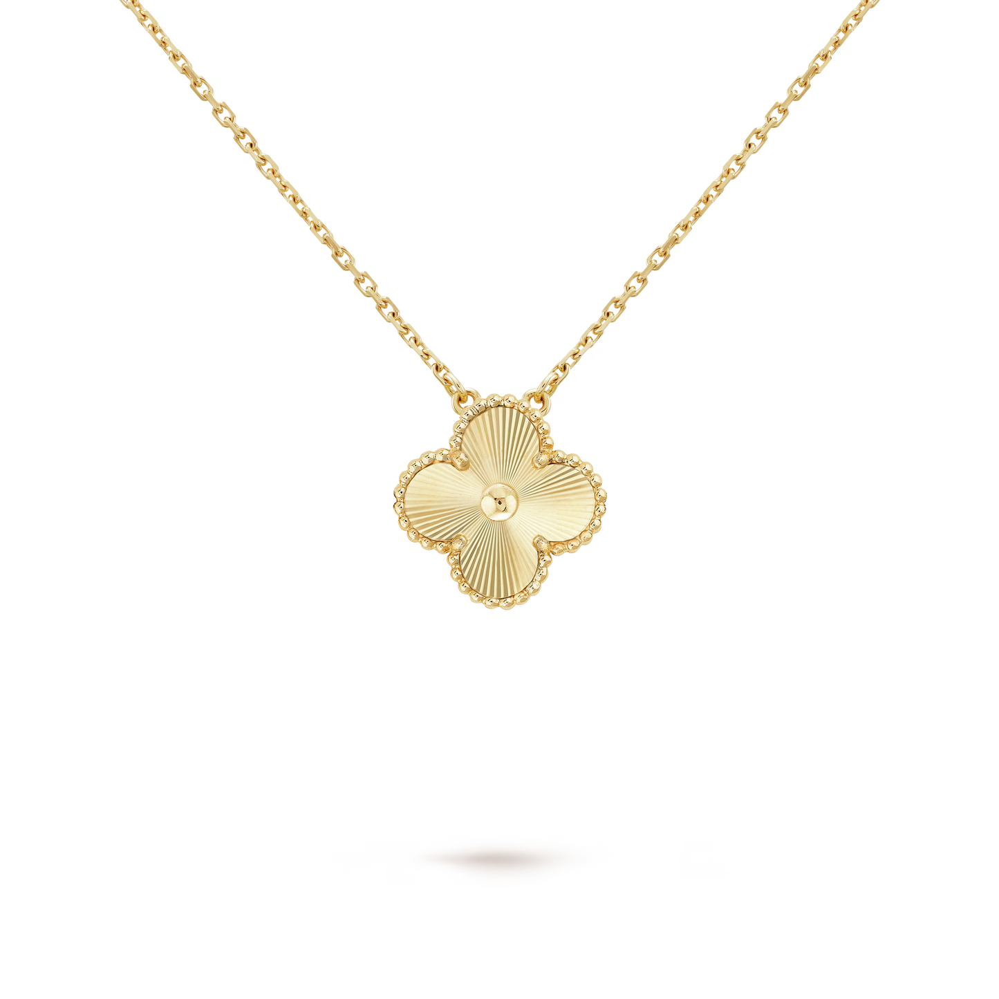Giada Collana Quadrifoglio Lussuosa - Oro