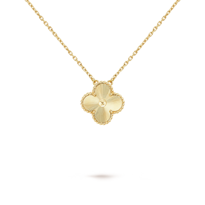 Giada Collana Quadrifoglio Lussuosa - Oro