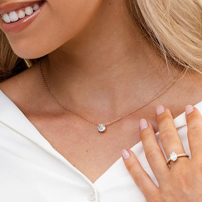 Federica Collana Solitaire in Oro