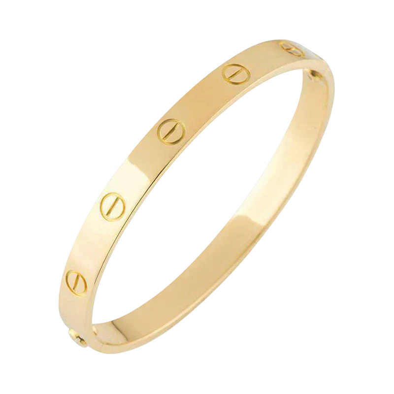 Martina Set di Bracciali Impilabili Nero Dorato