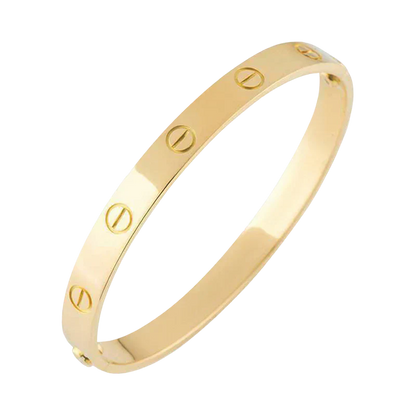 Martina Set di Bracciali Impilabili Nero Dorato