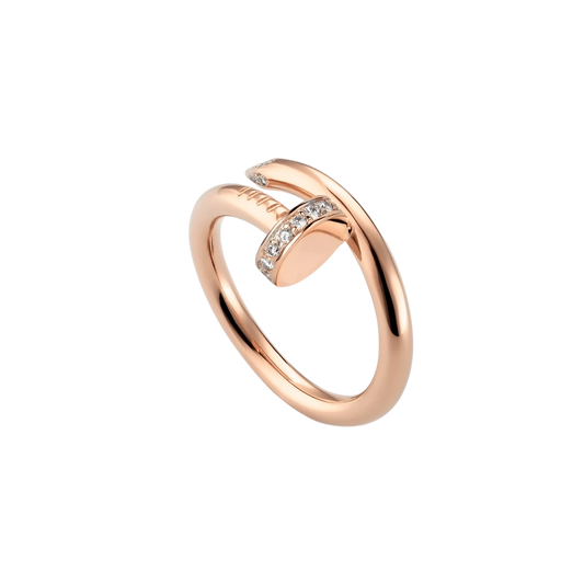 Elisa Anello di Diamante in Rosegold Lyster
